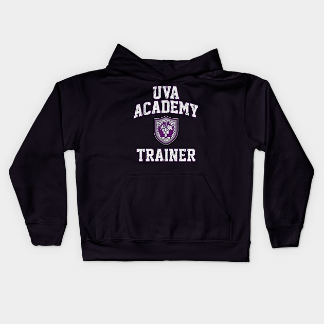 Uva Academy Trainer Kids Hoodie by huckblade